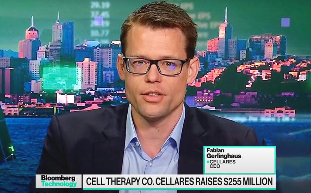 Exclusive: Bloomberg Technology’s Ed Ludlow Interviews Cellares’ CEO and Co-founder, Fabian Gerlinghaus on Company’s Massive $255M Series C Up-Round