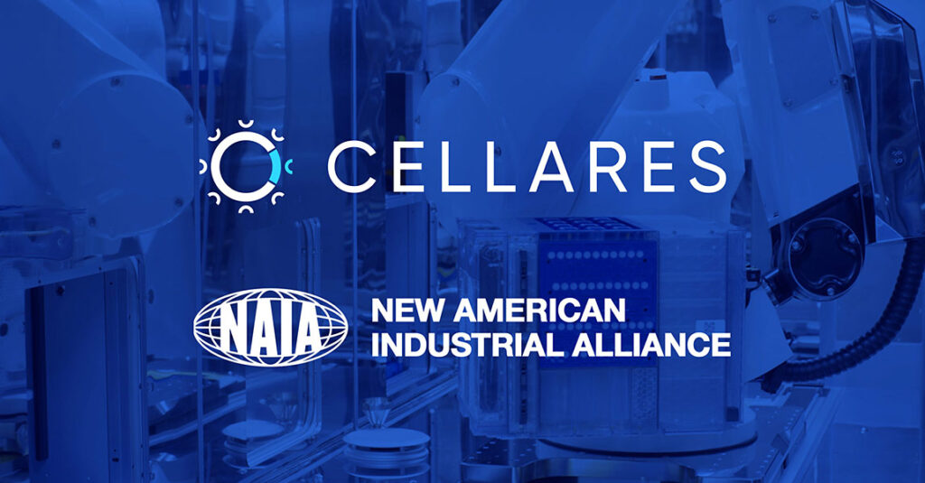 Cellares Joins New American Industrial Alliance, Advancing U.S. Biopharmaceutical Manufacturing Independence