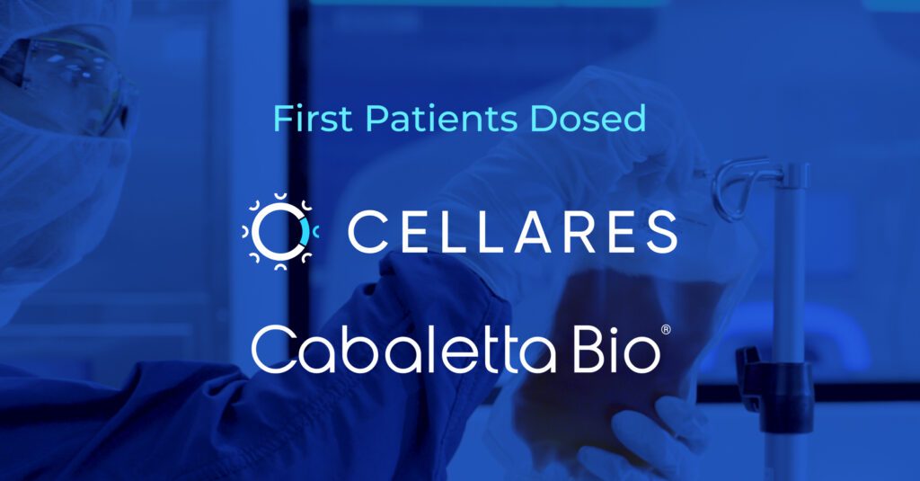 First Patients Dosed with Cabaletta Bio’s Rese-cel Manufactured on Cellares’ Automated Cell Shuttle™ Platform