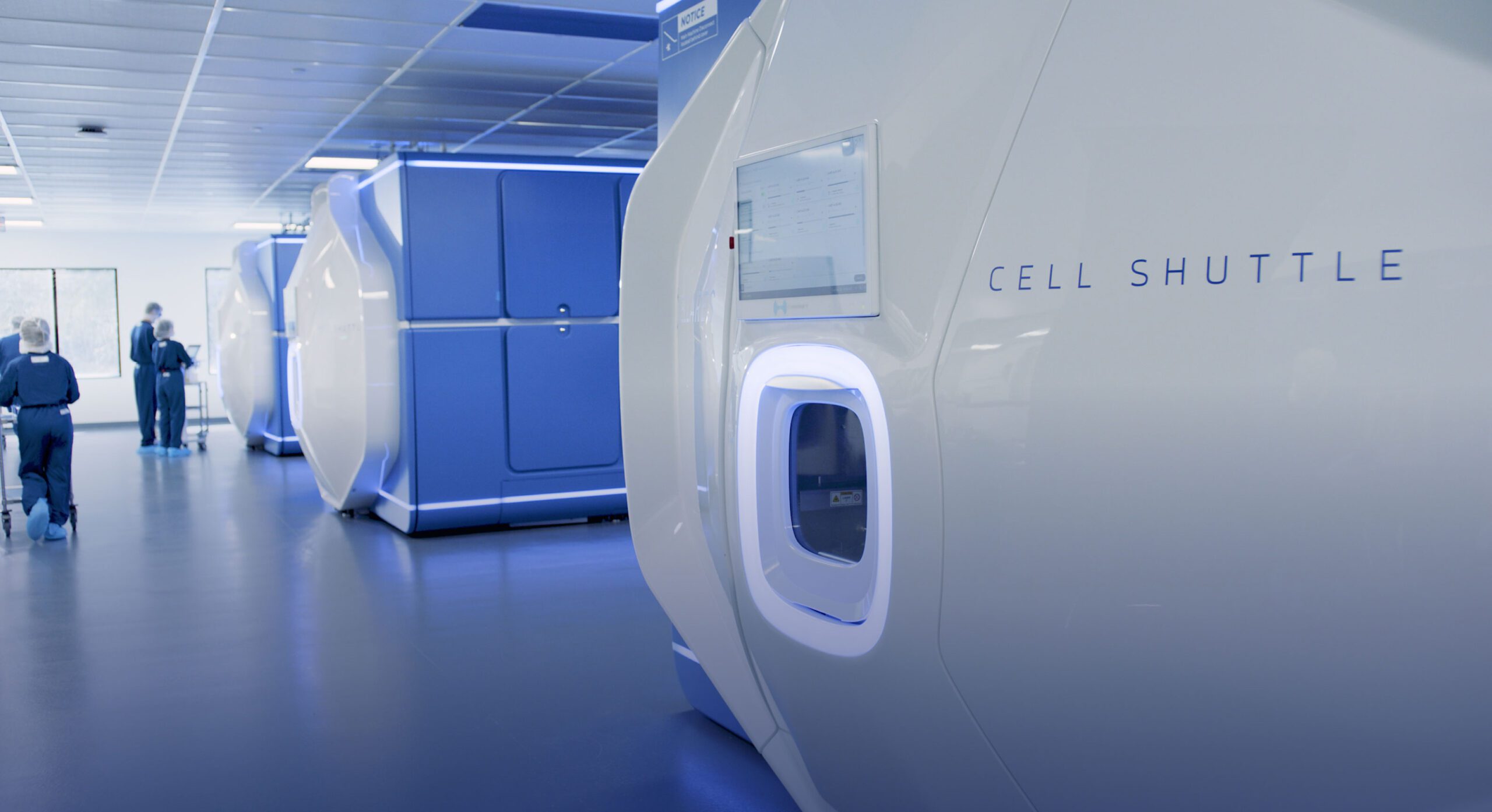 Image of Cellares’ Cell Shuttle™, a fully closed, automated, end-to-end, cell therapy manufacturing platform