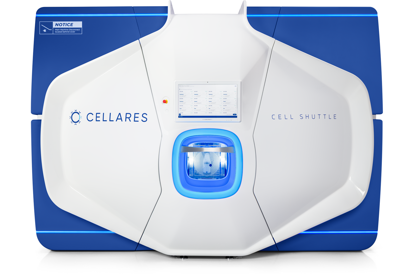 Image of Cellares’ Cell Shuttle™, a fully closed, automated, end-to-end, cell therapy manufacturing platform