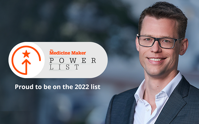 Fabian Gerlinghaus recognized in Medicine Maker Power List 2022